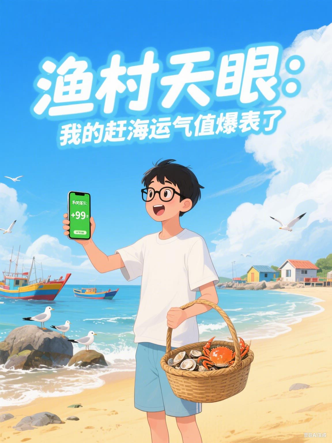 渔村天眼：我的赶海运气值爆表了