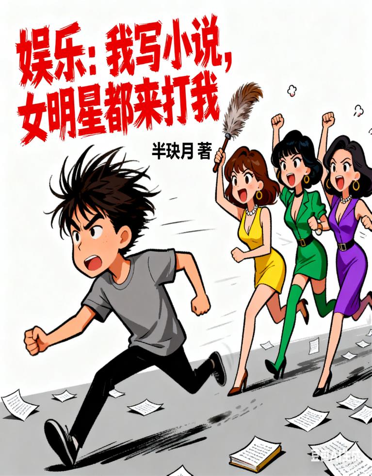 娱乐：我写小说，女明星都来打我